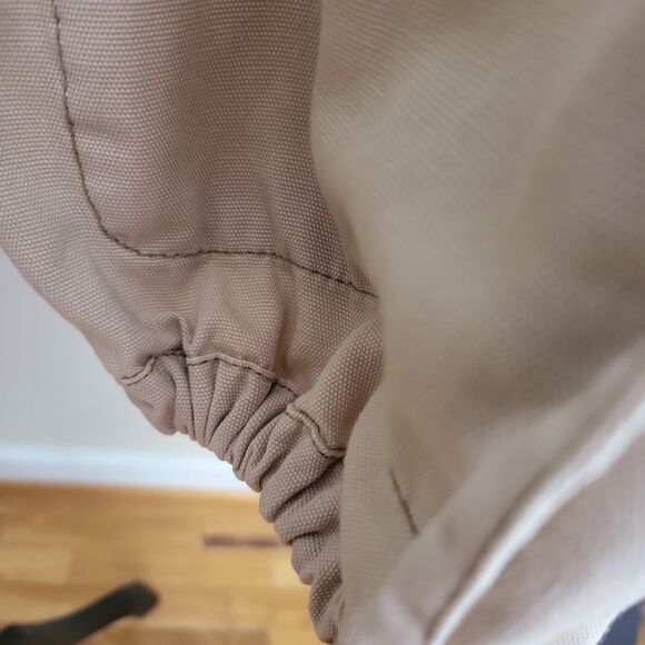 Kensie Tan Cotton Canvas Utility Jacket M - Picture 10 of 13